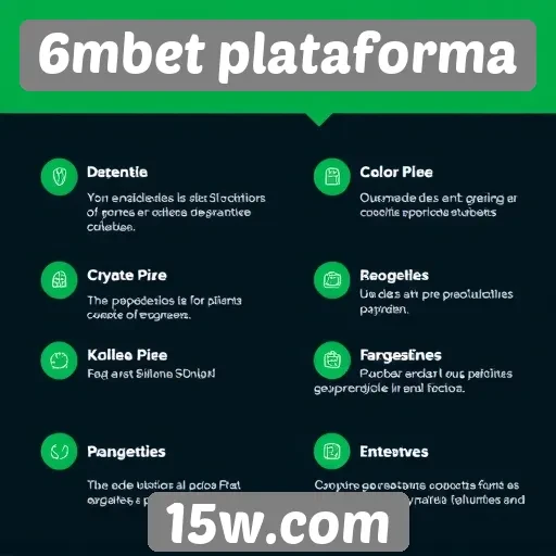 Overview das funcionalidades da plataforma 6mbet